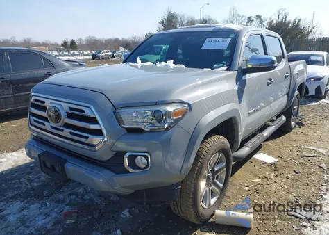 2018 Toyota Tacoma Limited from USA, damaged, VIN 5TFGZ5AN0JX130123